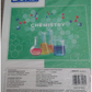 DOMS Chemistry Practical Book 132 Pages cover showing laboratory beakers and chemistry design elements.