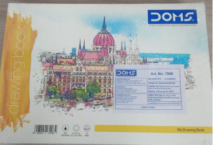 DOMS 36 Pages Drawing Book