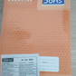 DOMS Exercise Notebook Brown Series 172 Pages Red & Blue Gap 1 PCS with orange cover and label