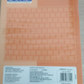 DOMS Exercise Notebook Brown Series 172 Pages back cover showing design and specifications.