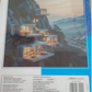 Back cover of the DOMS Exercise Notebook 200 Pages Unruled showcasing a unique architectural design.