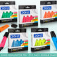 DOMS NEON HIGHLIGHTER PEN 5 SHADES YELLOW (PLASTIC CASE)