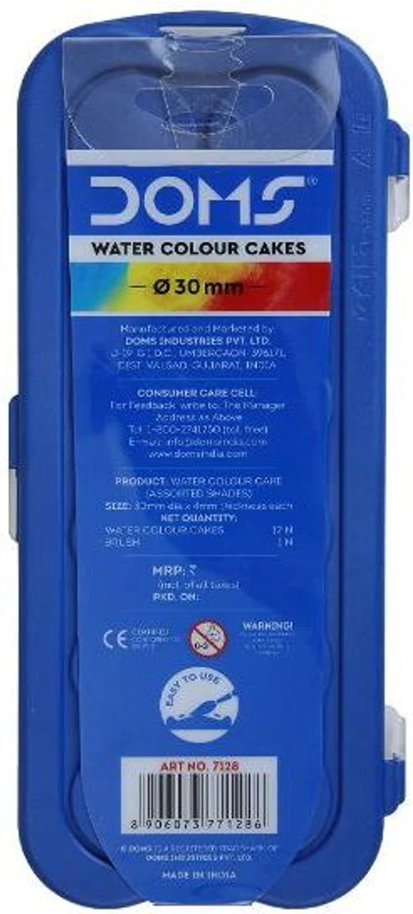 DOMS Aqua WCC 12 Shades 30 mm