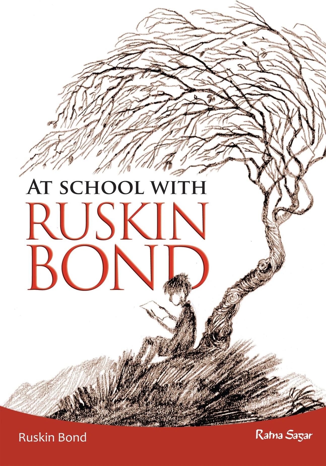 RATNA SAGAR AT SCHOOL WITH RUSKIN BOND