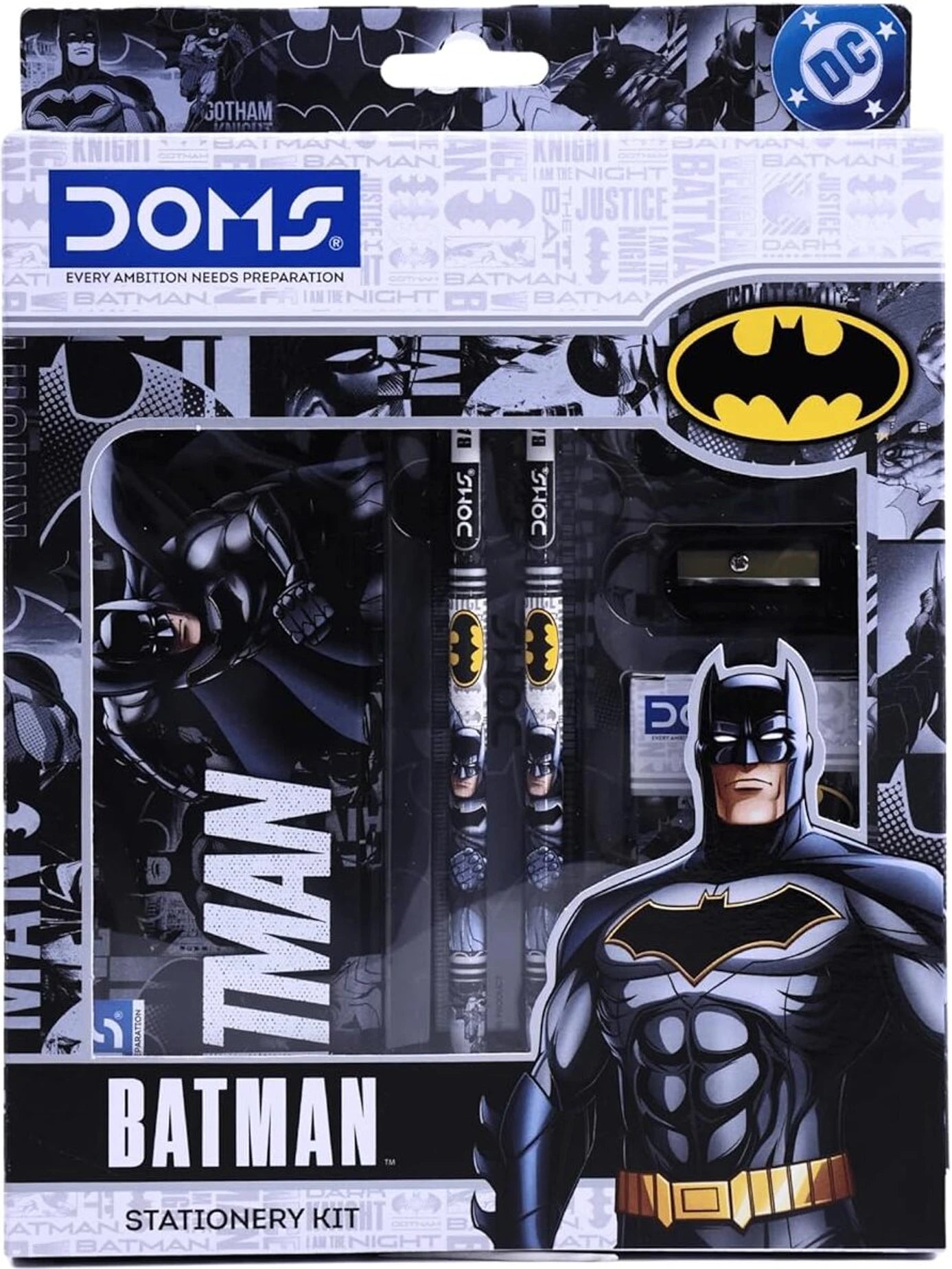 DOMS BATMAN STATIONERY KIT