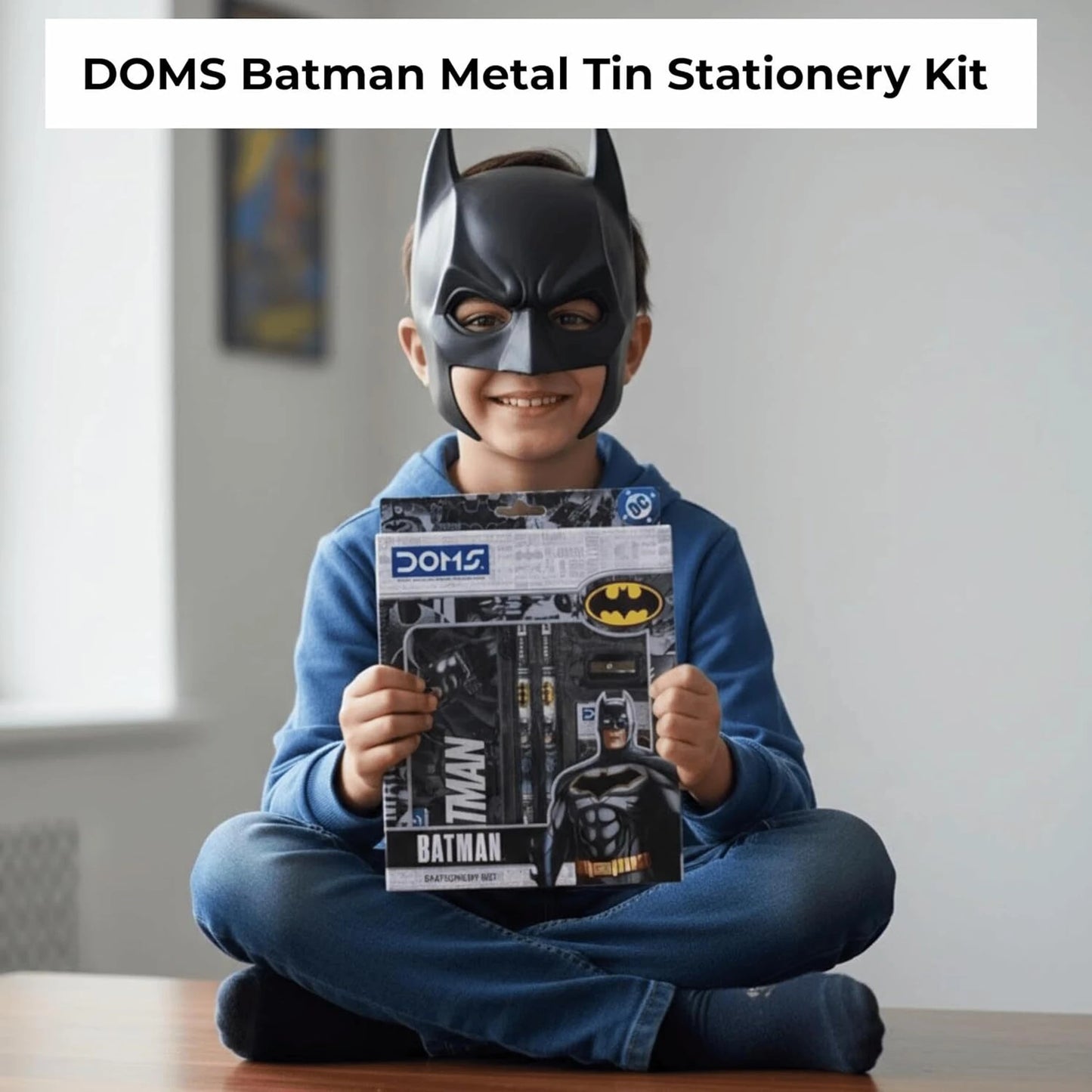 DOMS BATMAN STATIONERY KIT