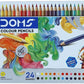 DOMS HSC 24 SHADES PENCIL TIN PACK
