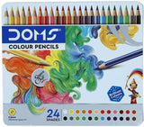 DOMS HSC 24 SHADES PENCIL TIN PACK
