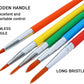 DOMS COLOURMATE SY HAIR BRUSHES ROUND