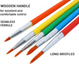 DOMS COLOURMATE SY HAIR BRUSHES ROUND