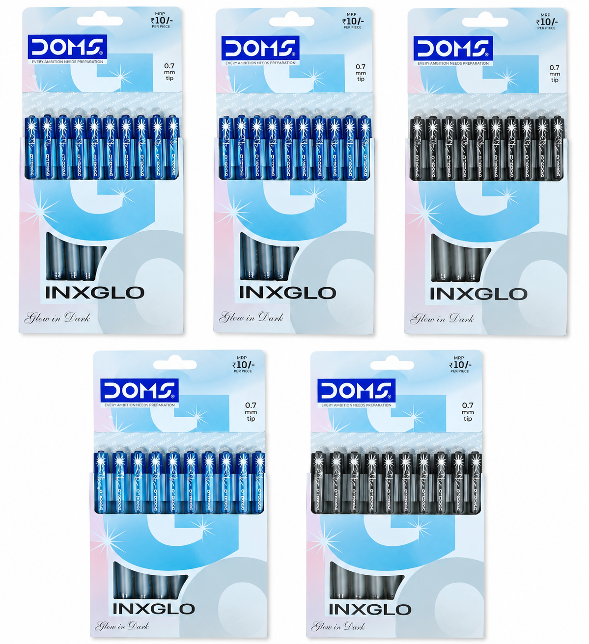 DOMS INXGLO BALL PEN 50 PCS PACK