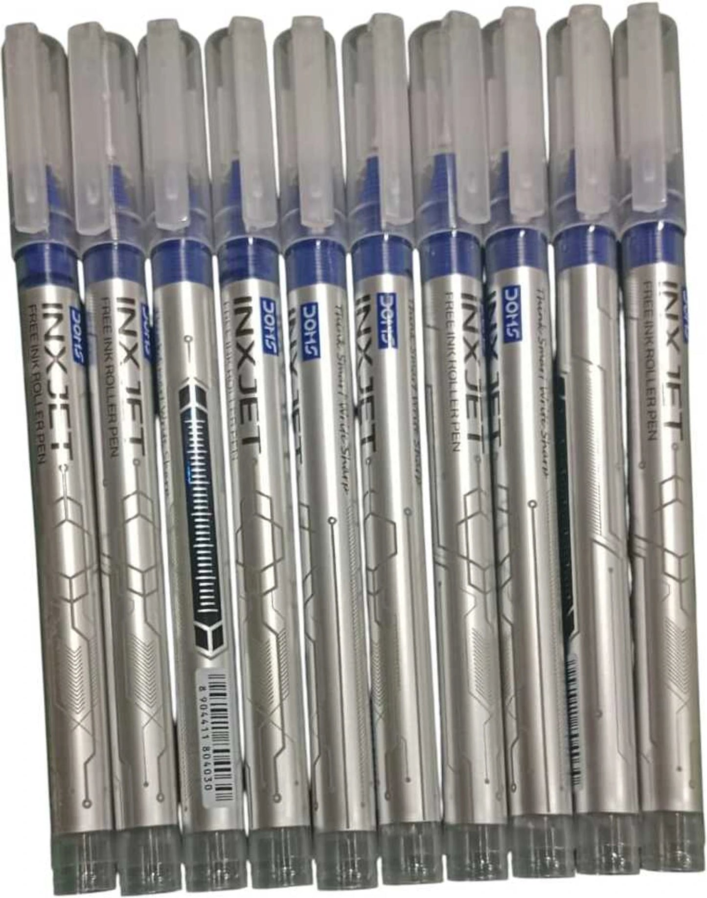 DOMS INXJET ROLLER PEN BLACK 10 PCS