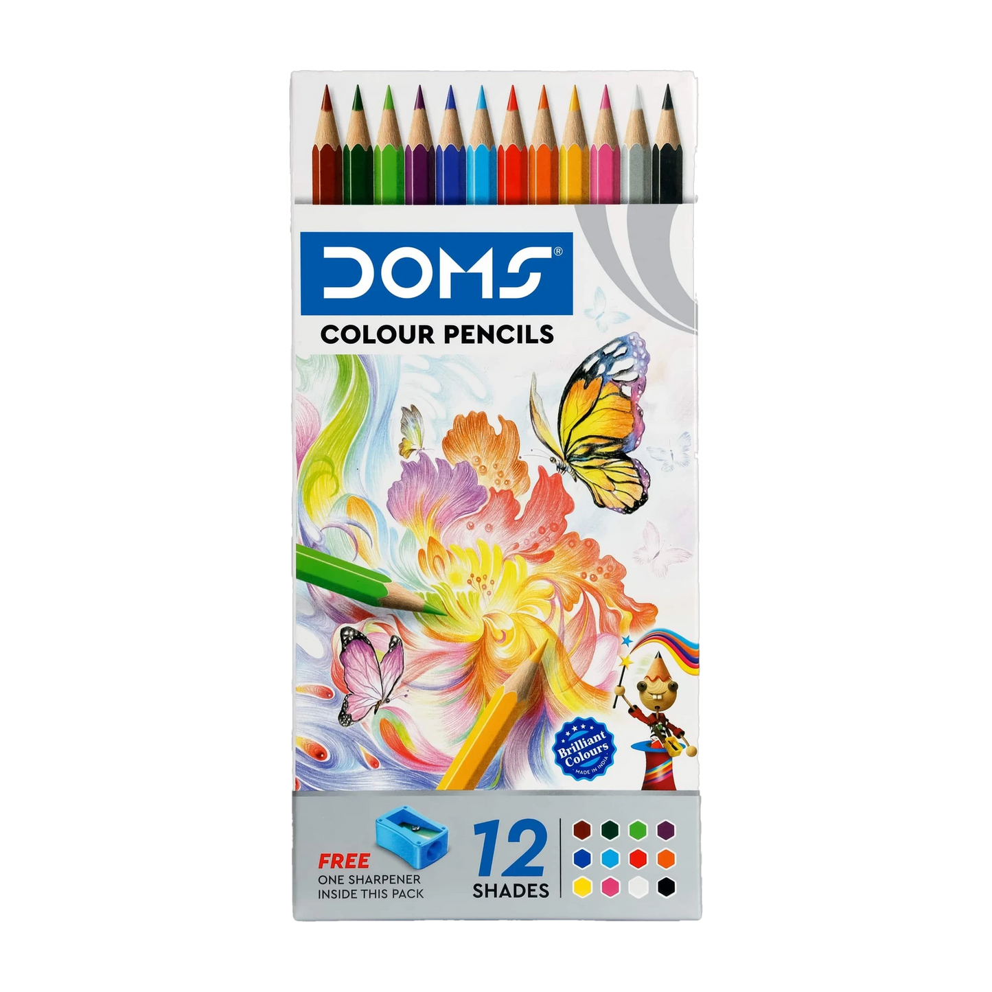 DOMS FSC 12 SHADES  COLOUR PENCIL