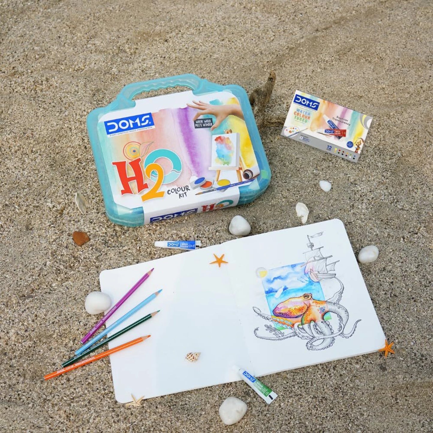 DOMS H2O COLOUR KIT