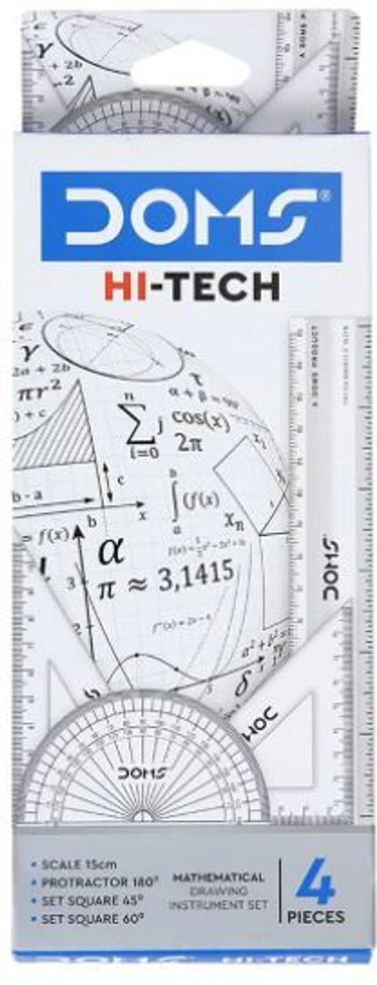 DOMS Hi-Tech Mathematical Drawing Instrument Set