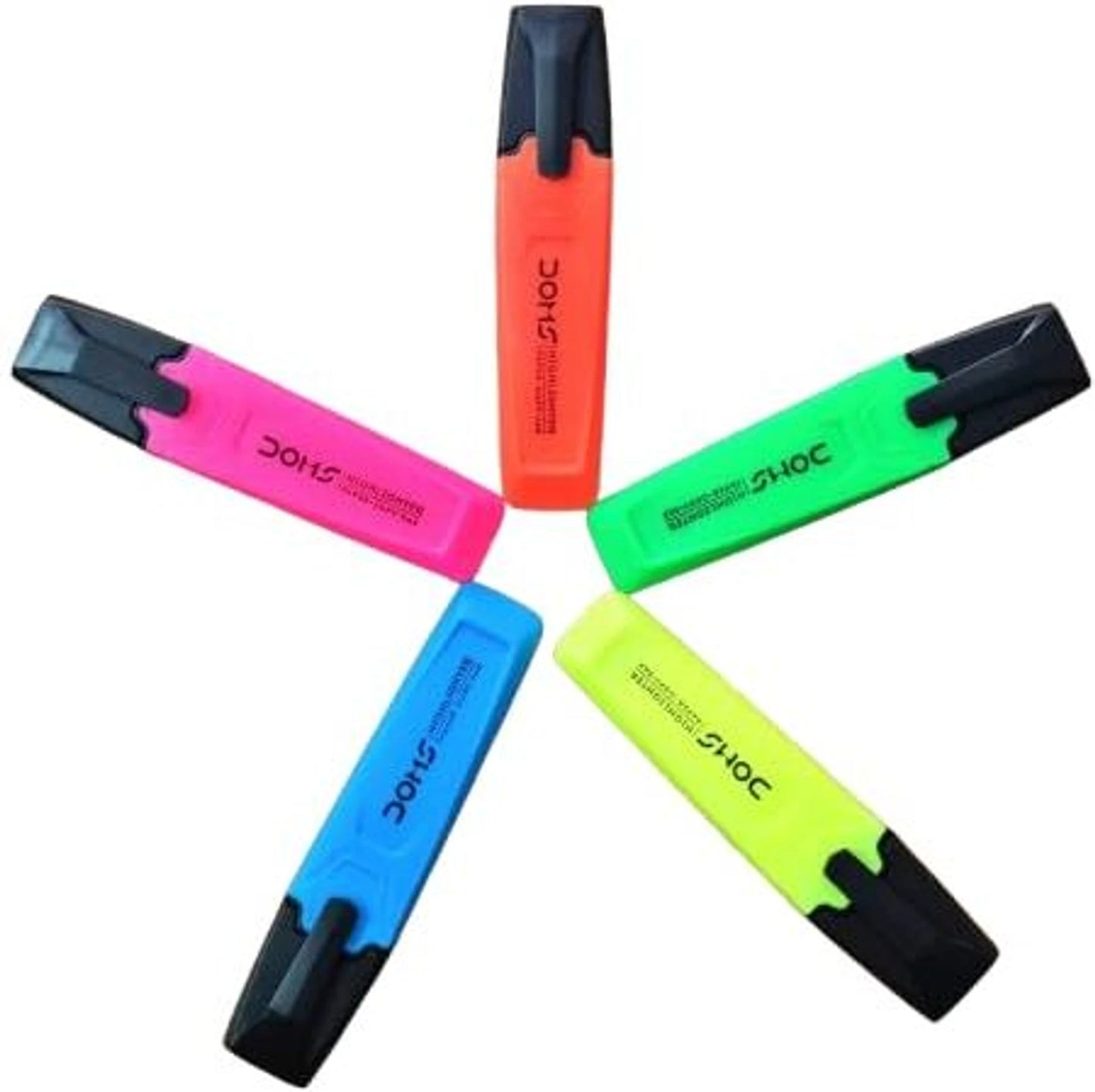 DOMS NEON HIGHLIGHTER ASSO PAC OF 5(120)