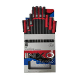 DOMS INXO CLASSIC PEN RED 10 PCS PACK