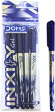 DOMS INXIFY GEL PEN BLUE 5 PCS POUCH- FOIL