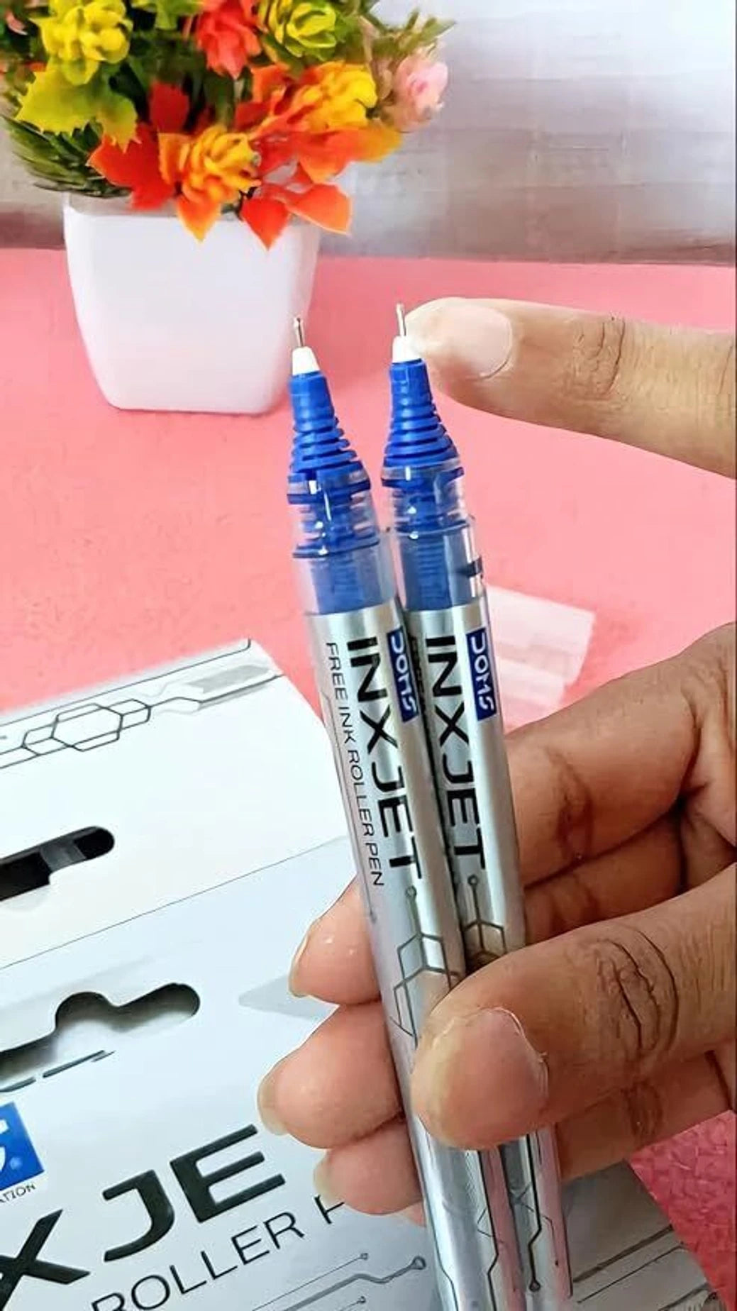 DOMS Inxjet Roller Pens (10 Pc Pack)