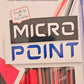 DOMS MICRO POINT PEN RED 20 PCS BOX
