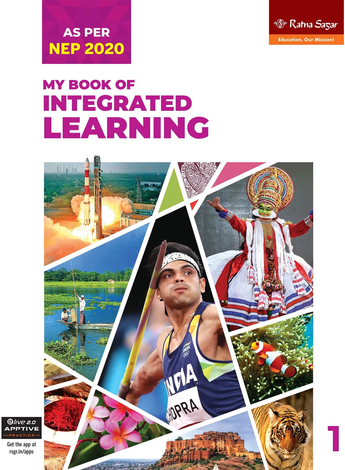 RATNA SAGAR MY BOOK OF INTEGRATED LEARNING CLASS 1