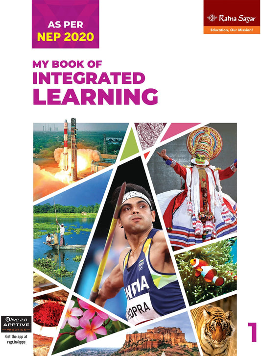 RATNA SAGAR MY BOOK OF INTEGRATED LEARNING CLASS 1