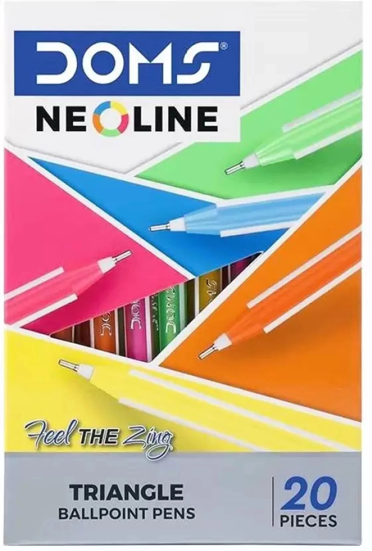 DOMS NEOLINE PEN BLUE 20 PCS DISPLAY
