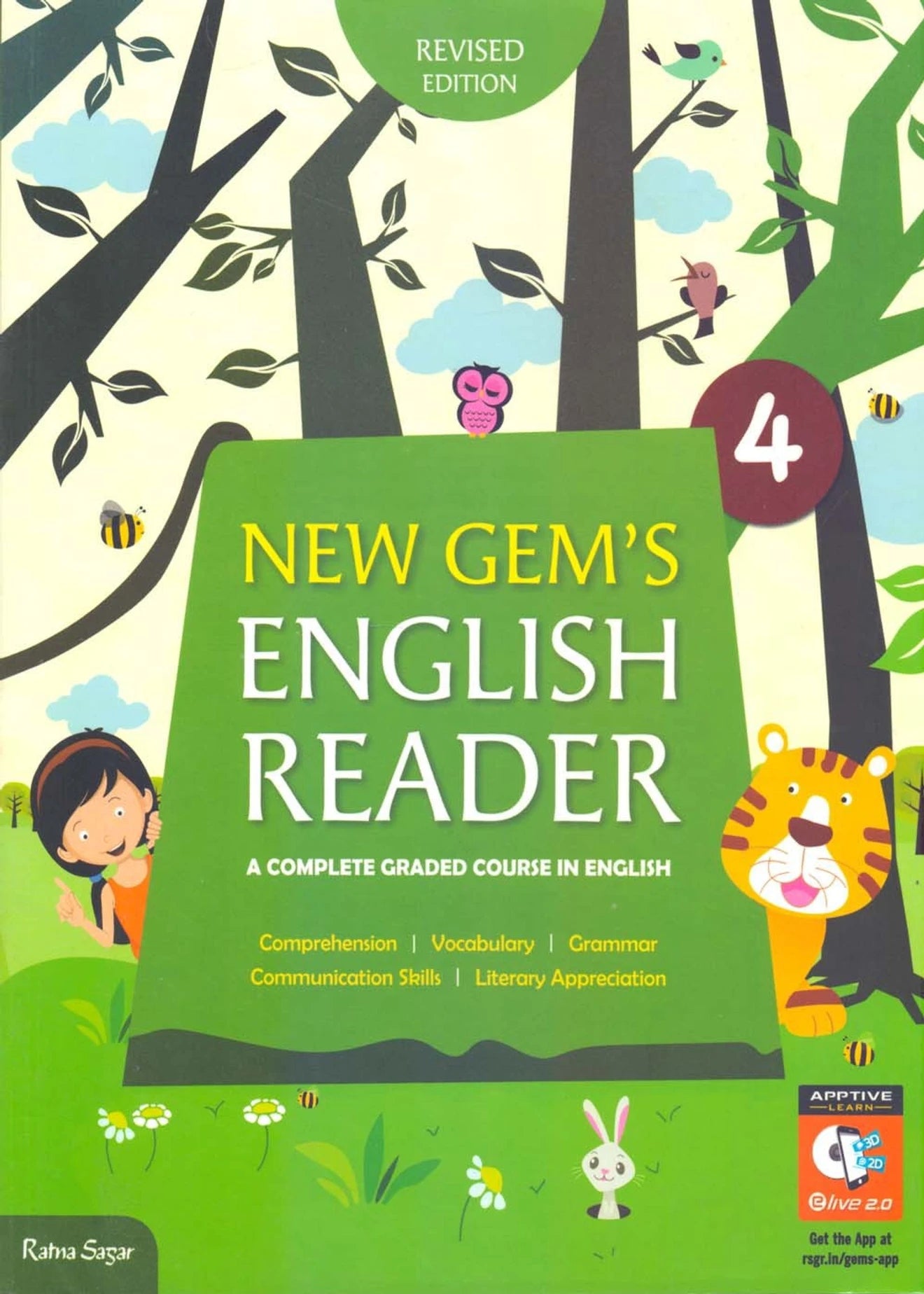 RATNA SAGAR NEW GEM'S ENGLISH READER CLASS 4