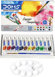 DOMS WATER COLOR TUBE 12 SHADES