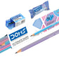 DOMS ZOOM TRIANGLE GRAPHITE PENCIL 10 PCS PACK