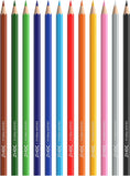 DOMS FSC 12 SHADES  COLOUR PENCIL