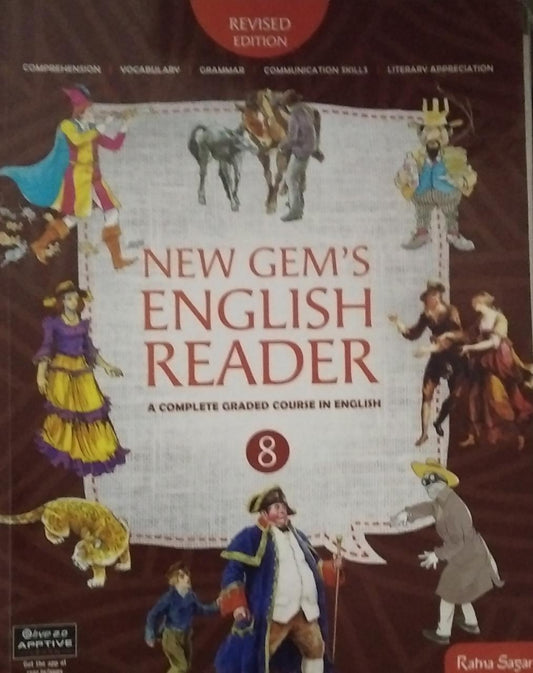 RATNA SAGAR NEW GEM'S ENGLISH READER CLASS 8
