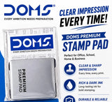 DOMS PREMIUM STAMPPAD MEDIUM BLACK