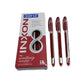 DOMS INXON BALL PEN RED SINGLE 10 PCS PACK