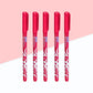 DOMS INXIFY SOFTY BALL PEN RED 5 PCS POUCH