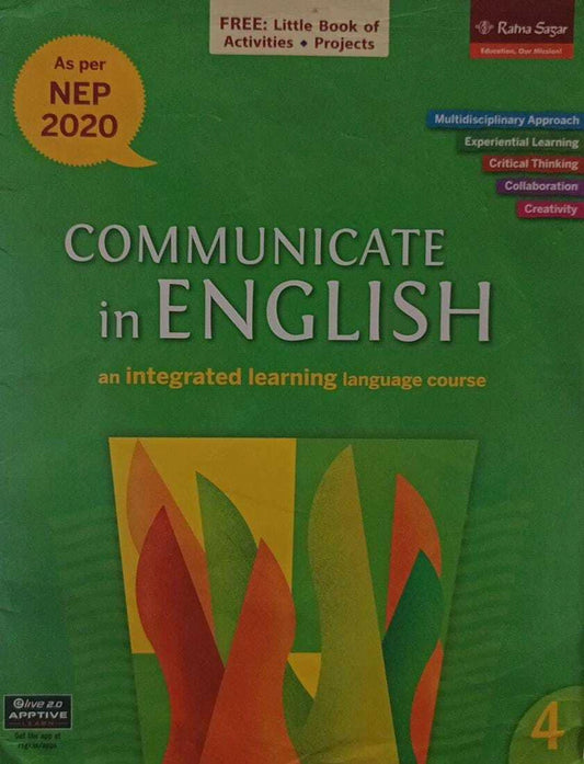 RATNA SAGAR NEW COMMUNICATE IN ENGLISH CLASS 4