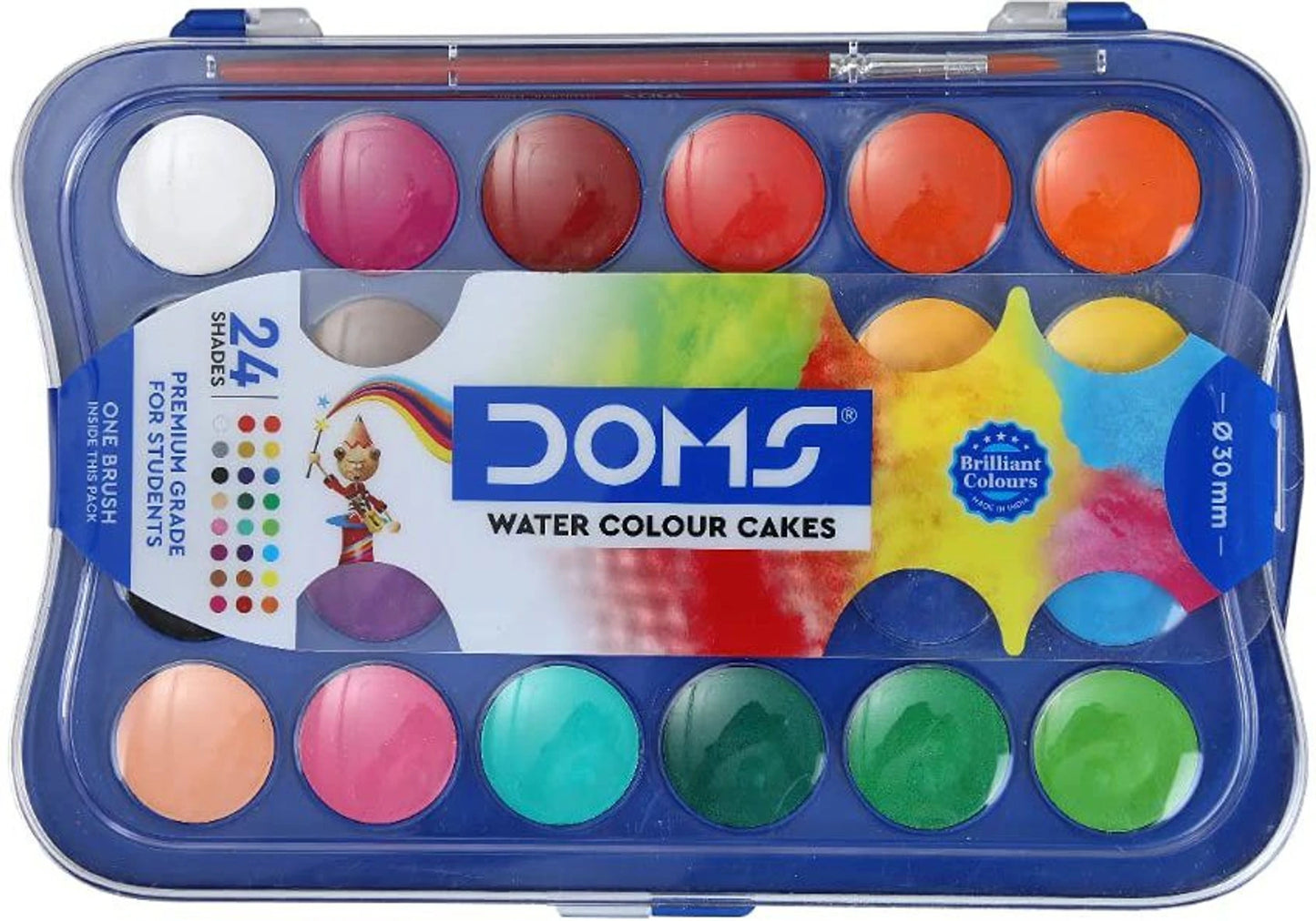 DOMS AQUA WCC 24 SHADES 30 MM